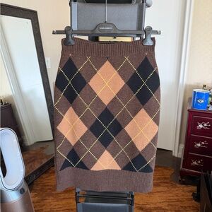 Burberry wool Knit Skirt